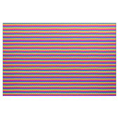 Zickzack Streifen mit Regenbogen farbig Stoff (Yard (91,4 cm))