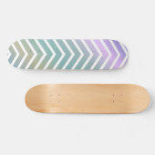 Zickzack Streifendesign Skateboard (Horizontal)