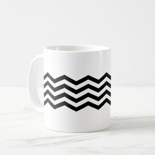 Zickzack Tasse (Vorderseite Links)