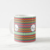 Zickzack Tasse (Vorderseite Links)