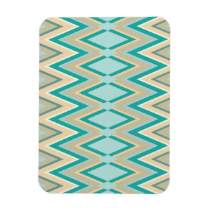 Zickzack-Telefone diagonal Magnet