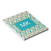 Zickzack-Telefone diagonal Notizblock (angewinkelt)