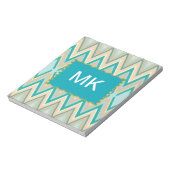 Zickzack-Telefone diagonal Notizblock (Rotiert)