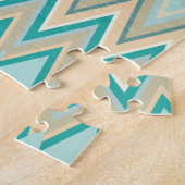 Zickzack-Telefone diagonal Puzzle (Seite)