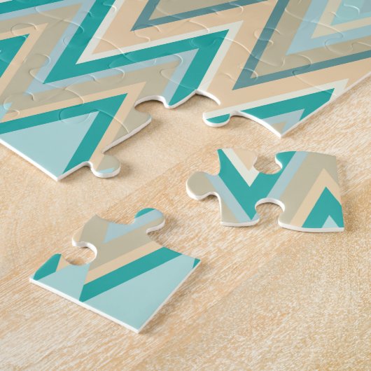 Zickzack-Telefone diagonal Puzzle (Seite)