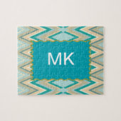 Zickzack-Telefone diagonal Puzzle (Horizontal)