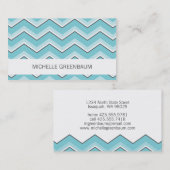 Zickzack-Telefonkarte Telefonnummerkarte (Vorne/Hinten)