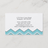 Zickzack-Telefonkarte Telefonnummerkarte (Rückseite)