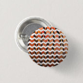 Zickzack Tiger Hot orange und Black Print Button (Vorne & Hinten)