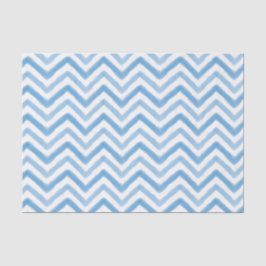 Zickzack Tissue Paper mit blauem Wasserfarbe Seidenpapier