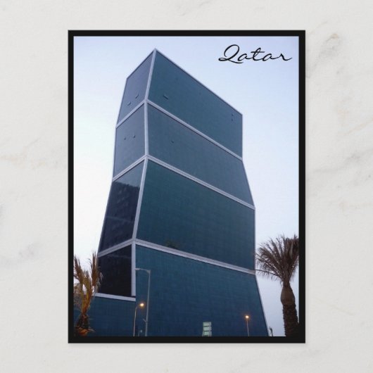 Zickzack-Türme Postkarte (Vorderseite)