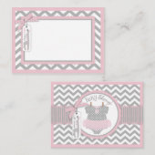 Zickzack Tutu Jumper Giraffe Bringen Sie eine Book Begleitkarte (Vorne/Hinten)