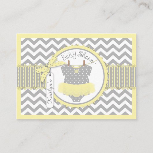 Zickzack Tutu Windel Jumper Owl Bringen Sie eine B Begleitkarte (Rückseite)