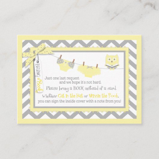 Zickzack Tutu Windel Jumper Owl Bringen Sie eine B Begleitkarte (Vorderseite)