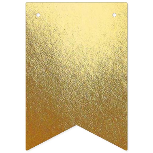 Zickzack u. GoldParty-Flaggen-Fahne Wimpelkette (Zweite Fahne)