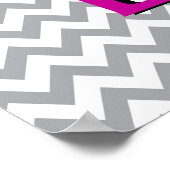 Zickzack Übersicht über das Namenswachstum von sie Poster (Ecke)