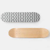 Zickzack und Diamanten Skateboard (Horizontal)