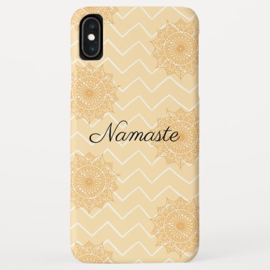 Zickzack und Verzierte Musternamen Case-Mate iPhone Hülle (Rückseite)