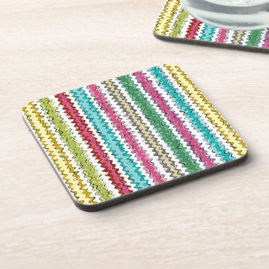 Zickzack Untersetzer (Linke Seite)