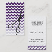 Zickzack Visitenkarte (Vorne/Hinten)