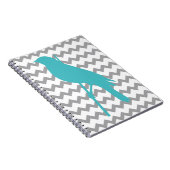 Zickzack Vogel Notizblock (Rechte Seite)