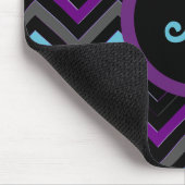 Zickzack Wave Mountain Top Mouse Pad Mousepad (Ecke)