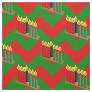 Zickzack Weihnachtsstoffe Stoff