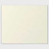 Zickzack weit - Weiß und Creme Geschenkpapier (Flach)