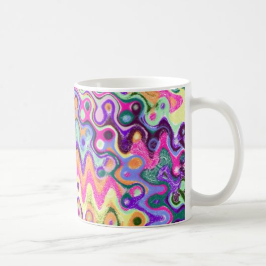 Zickzack-Wellen-Tasse Kaffeetasse (Rechts)