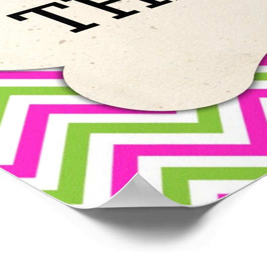 Zickzack - Wir können harte Dinge tun - Poster (Ecke)