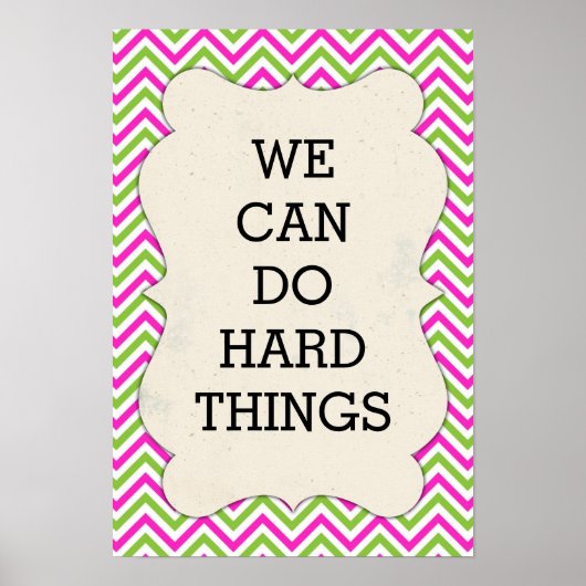 Zickzack - Wir können harte Dinge tun - Poster (Vorne)