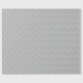 Zickzack Zeilenumbrüche - Schwarzweiß Geschenkpapier (Flach)