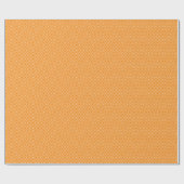 Zickzack Zeilenumbrüche - Weißbuch über Orange Geschenkpapier (Flach)