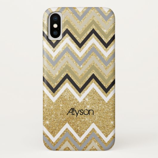 Zickzack-Zickzack Case-Mate iPhone Hülle (Rückseite)