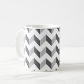 Zickzack Zickzack-Grau Kaffeetasse (Vorderseite Links)