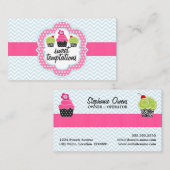 Zickzack Zickzack-Kuchen-Bäckerei Visitenkarte (Vorne/Hinten)