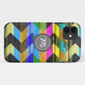 Zickzack Zickzack-Muster #2 Case-Mate iPhone Hülle (Rückseite (Horizontal))