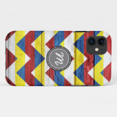 Zickzack Zickzack-Muster #8 Case-Mate iPhone Hülle (Rückseite (Horizontal))
