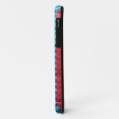 Zickzack Zickzackmuster aus Holz Case-Mate iPhone Hülle (Hinten/Links)
