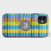 Zickzack Zickzackmuster aus Holz Case-Mate iPhone Hülle (Rückseite (Horizontal))