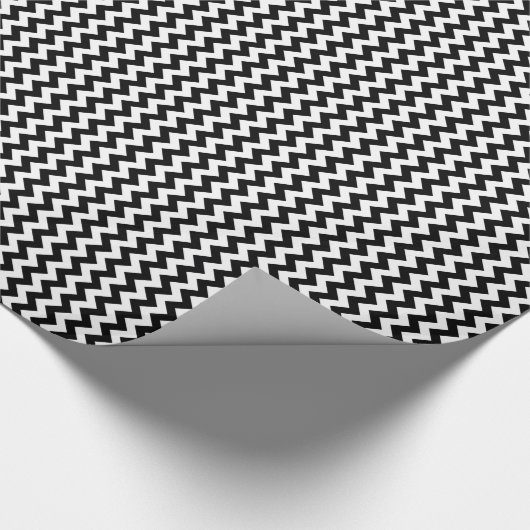 Zickzack Zig Zag Geschenkpapier (Ecke)