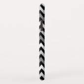 Zickzack Zig-Zag-Monogramm mit Farbwahl Case-Mate iPhone Hülle (Hinten/Rechts)