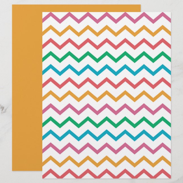 Zickzack Zig Zag Musterschusterbuch (Vorne/Hinten)