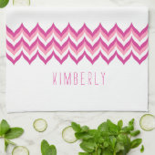 Zickzack Zigzag Küchentuch (Gefaltet)