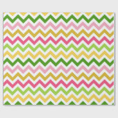 Zickzack Zigzag-Muster Geschenkpapier (Flach)