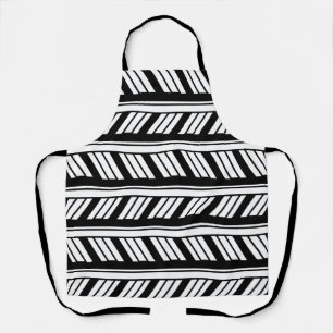 Zickzack Zigzag Streifen Schürze