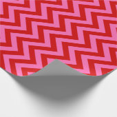 Zickzack Zigzag Wrapping Paper Geschenkpapier (Ecke)