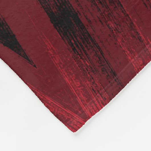 Zickzackikat Fleecedecke (Ecke)