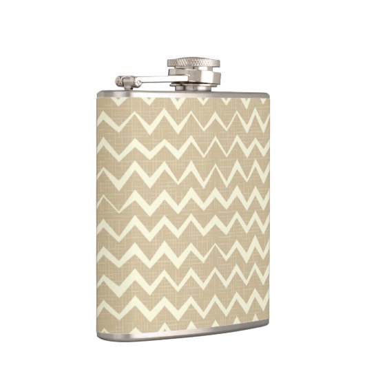 Zickzackmuster Flachmann (Rechts)