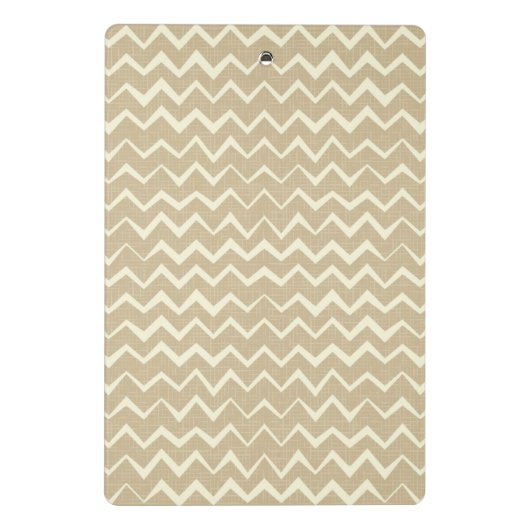 Zickzackmuster Mini Klemmbrett (Rückseite)